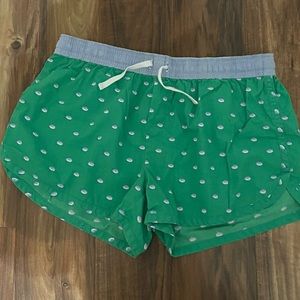 Southern Tide logo pajama shorts
